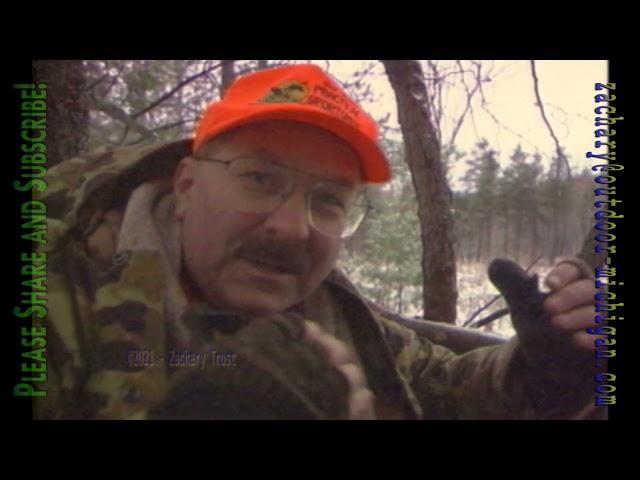 Michigan Deer Opener 1997 State land near Cadillac MI - A look at camp setup - 1997 -11-20 FTPS