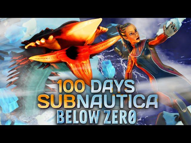 I Spent 100 Days In Subnautica Below Zero... Here's What Happened!