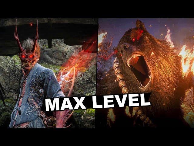 Black Myth Wukong - MAX LEVEL 342 Vs Bosses NG+++ Gameplay (NO DAMAGE)