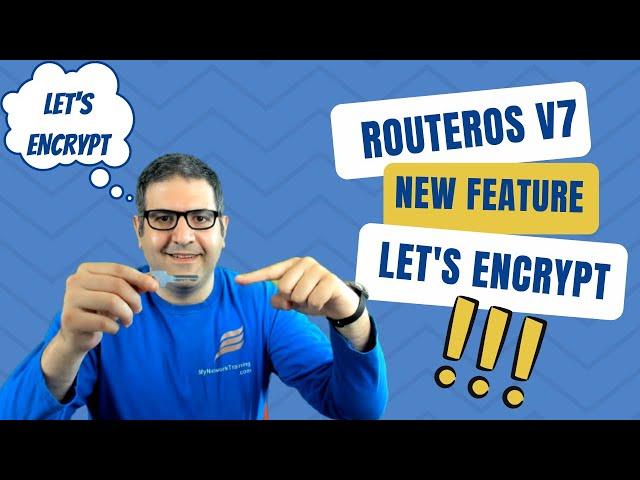 MikroTik RouterOS v7 - Let's Encrypt Certificate