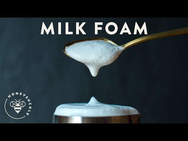 How to Foam Milk for a Latte 3 Ways - COFFEE BREAK SERIES | HONEYSUCKLE