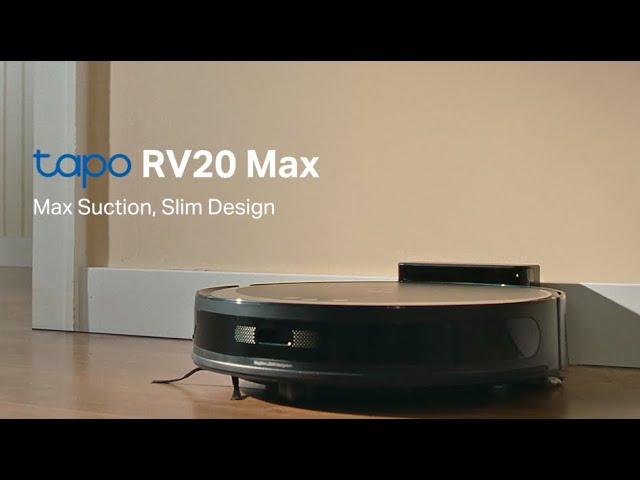 Moves Freely, Cleans Thoroughly - Tapo RV20 Max Robot Vacuum and Mop