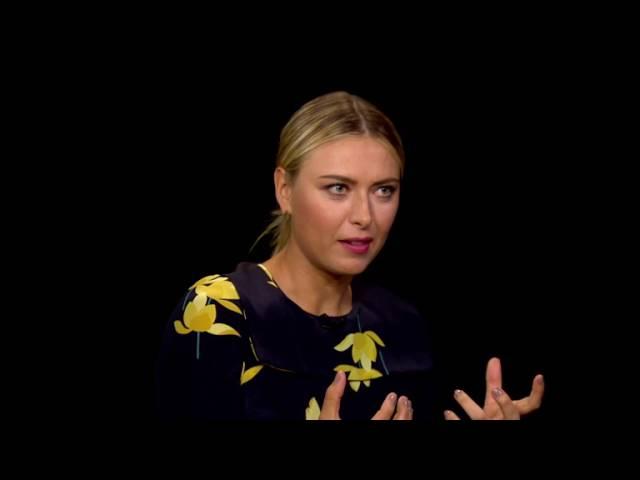 Maria Sharapova Charlie Rose Interview [10/04/2016]