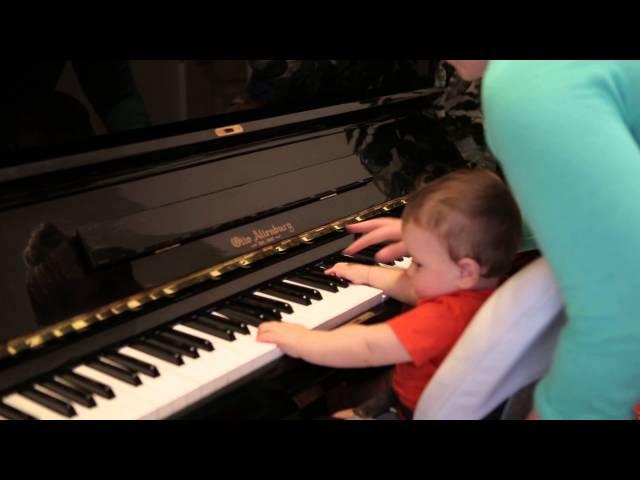 more piano playing sitting in graco's 4 in 1 seating system