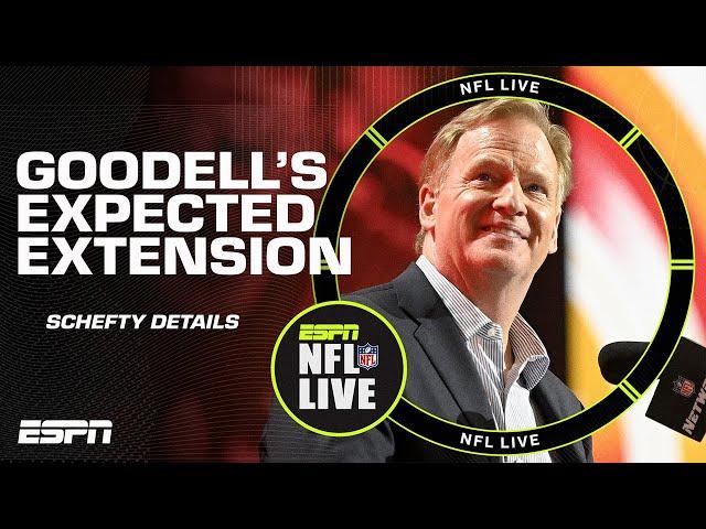 Adam Schefter: Roger Goodell expected to finalize multi-year extension | NFL Live