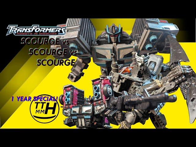 TTMMH 1 Year Special! A Scourge of Scourges Transformers Review (Stop motion)