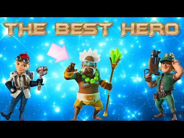 Best HERO for each Troop in Boom Beach!