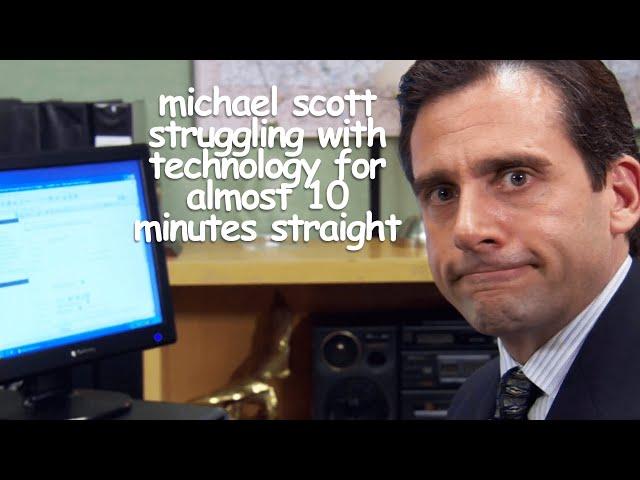 Michael Scott VS Technology | The Office US | Comedy Bites