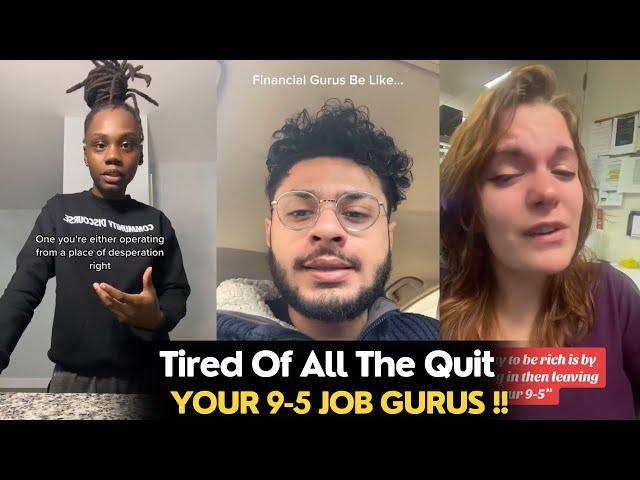 Tired Of These Get Rich Quick Schemes, Financial Gurus| TikTok Rants On Millionaire In One Day