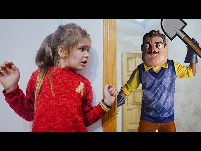 ПРИВЕТ СОСЕД в реальной жизни ! Hello Neighbor ПРЯТКИ С ПРИВЕТ СОСЕД У НАС ДОМА!Что хочет Сосед Яна