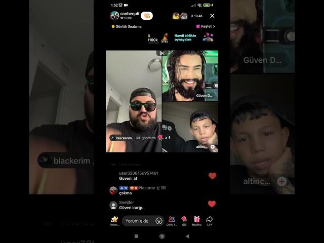 Canbequit Güven Demir Asabi Altın Çocuk Tiktok'ta Güzel Kadınlarla Canlı Canlı Yayın Yapıyor