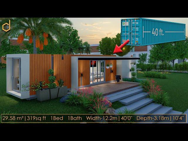 Shipping Container House Design Tour | Dream Home on a Budget