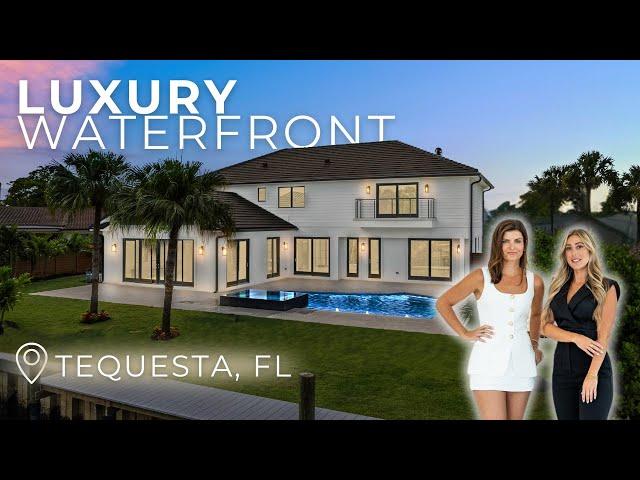 Check Out This Must-see Luxury Waterfront Home In Tequesta - Newly Remodeled!