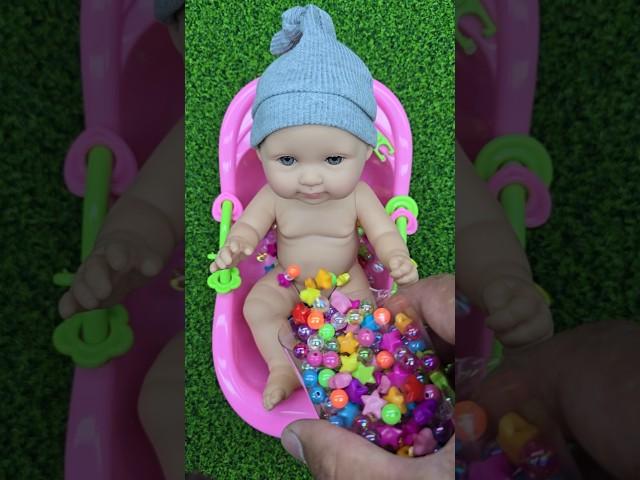 ASMRWASH  Jingle Balls Mixx inTup Funny baby  #satis #asmr #ASMRWASH #satis #asmrwash