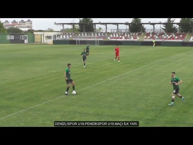DENİZLİSPOR U19 PENDİKSPOR U19 MAÇI İLK YARI