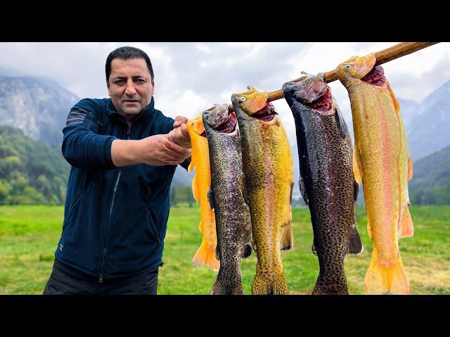 Oven-Baked Fresh Trout  – A Taste of Azerbaijani Village Life