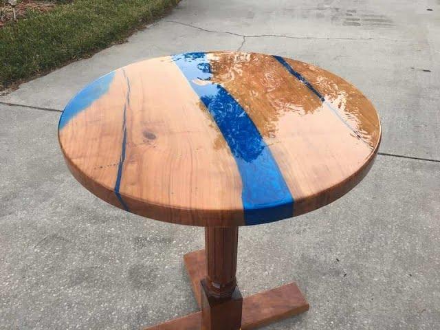 High Strength Epoxy For River Tables With MAX CLR FDA Compliant For Food Contact -Thick Casting Pour