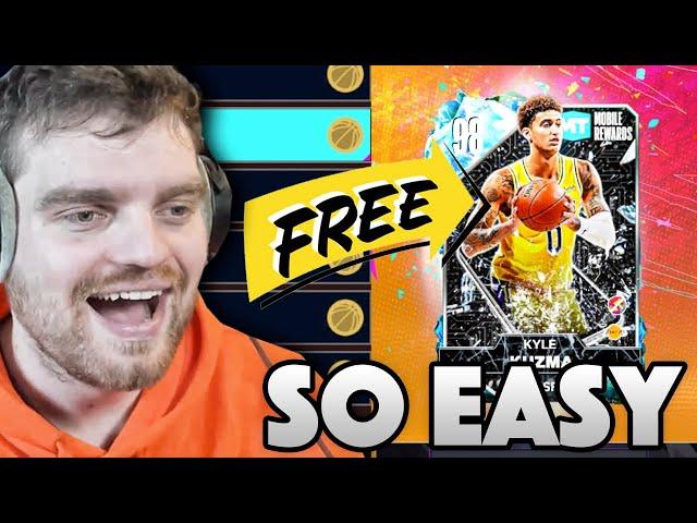 How To Get FREE Galaxy Opal Kyle Kuzma SUPER EASY In NBA 2k25 MyTEAM...