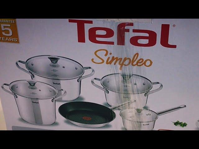 Обзор: Tefal Simpleo, набор посуды.