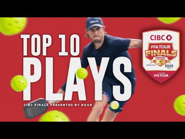 Top 10 Plays from the CIBC PPA Finals