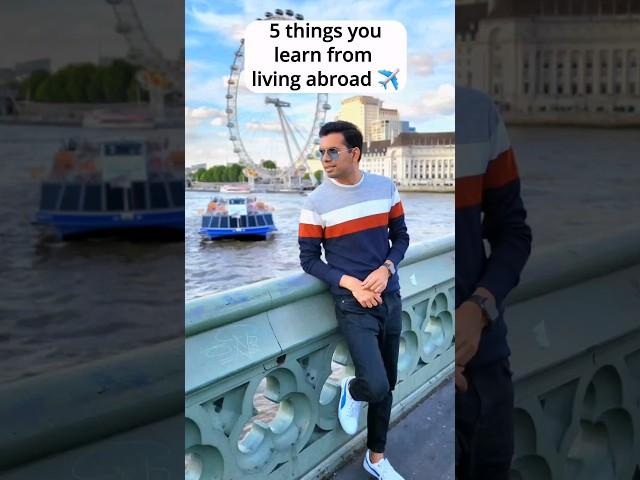 ️Things you learn after living abroad ️ #ytshorts #abroad #uklife