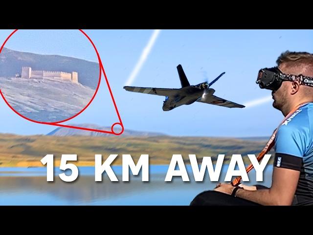 $1K fixed wing FPV drone flies 200km/h or 60 minutes | 4K Scenic landscape #drone #fixedwing