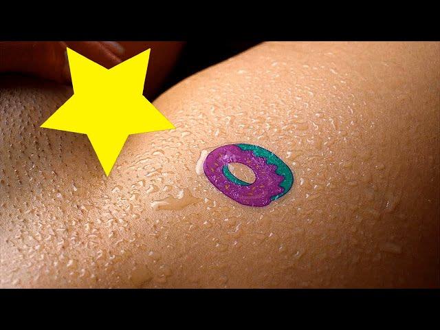 Temporary Tattoo - Delectable Donut  | Pleasant Tattoo #31