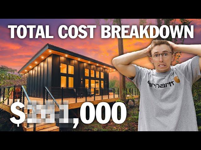 The REAL Cost to Build My 450SF Tiny Home in 2024