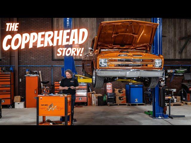 The COPPERHEAD Story! Legendary Chevy C-10 Build - Stacey David's Gearz S17 E1