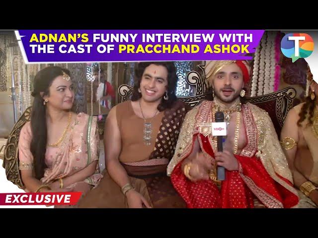 Adnan Khan REVEALS funny incident from a scene of Pracchand Ashok | Exclusive