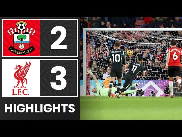 HIGHLIGHTS: Southampton 2-3 Liverpool | Premier League