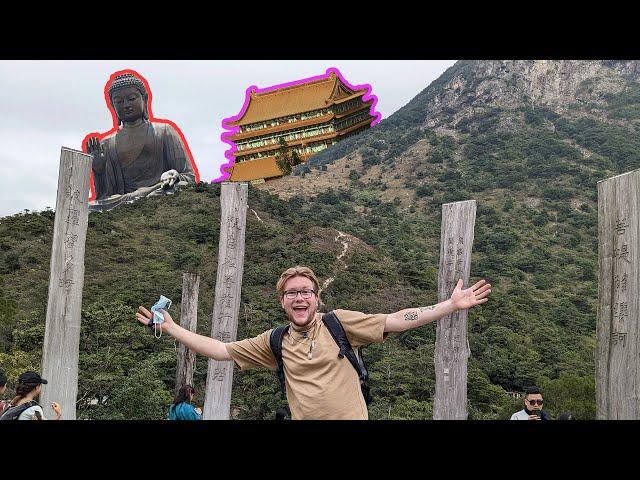 We Found A Secret Abandoned Village! | Tian Tan Buddha, Po Lin Monastery & Wisdom Path, Hong Kong 