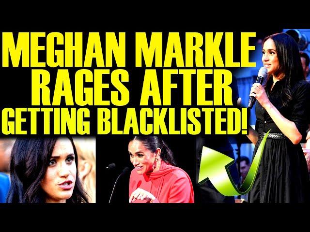 Meghan Markle OUTBURST After Getting BLACKLISTED From HOLLYWOOD As Netflix Drama Explodes!