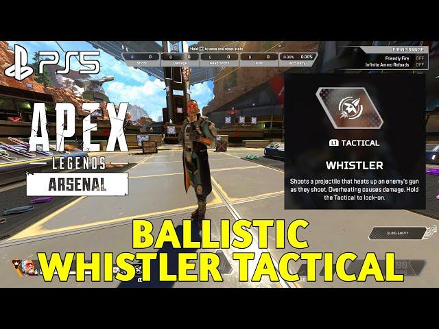 Ballistic Whistler Tactical APEX LEGENDS Ballistic Tactical | Ballistic Apex Legends Abilities PS5