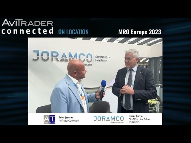 MRO EUROPE 2023 - Joramco Interview CEO Fraser Currie