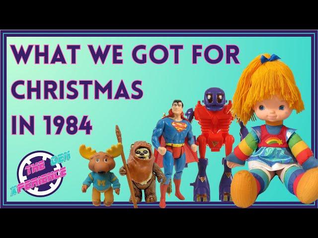 CHRISTMAS GIFTS 40 Years Ago | Toys & Action Figures FROM 1984: What We Got Under the Tree in 1984