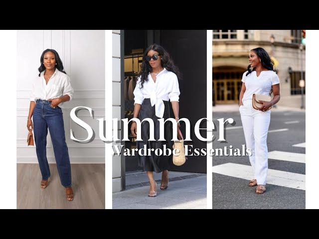 Summer Wardrobe Essentials: Essential Pieces for a Stylish 2024