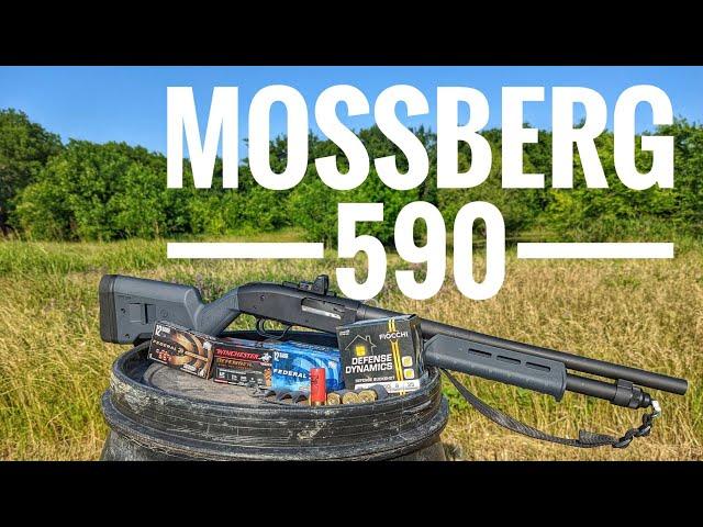 Mossberg 590 shotgun review and practical "tactical" upgrades.