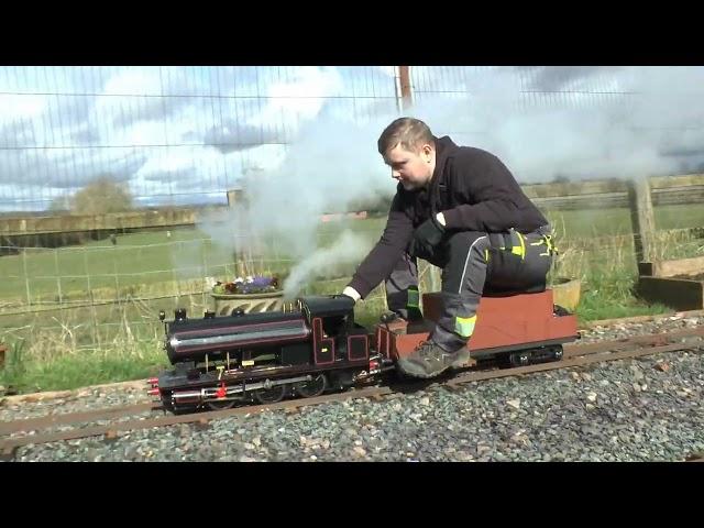 Melton Mowbray & D M E S March Sunday steam up  STARRIING Scott Greggs brand new loco ..  2024