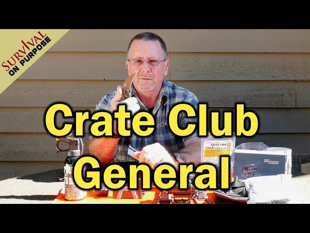 Crate Club General - Tactical Mystery Box - Quarterly Subscription Box