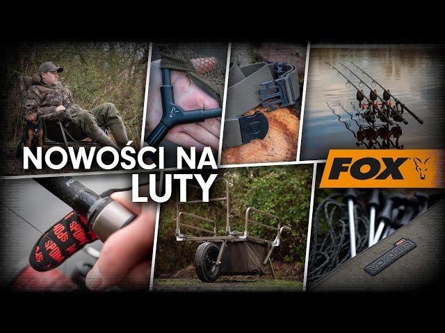 Nowości Fox na LUTY 2025 | Niezwykle WYGODNY fotel, wędziska EOS X i wiele więcej  Carp Fishing