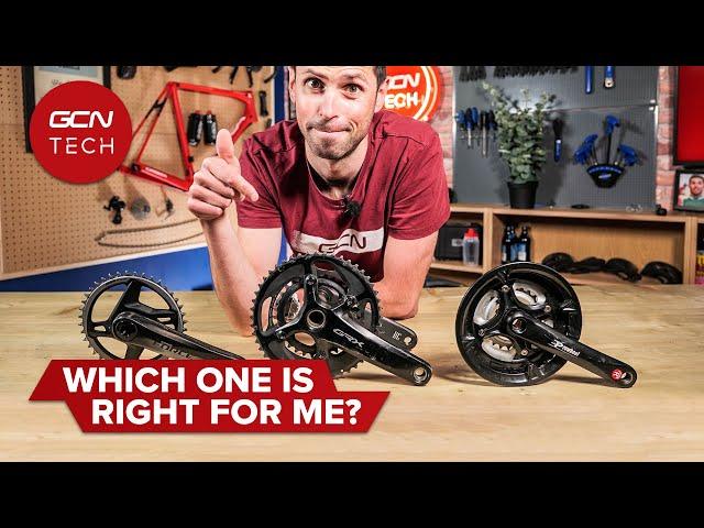 Everything You Need To Know About 1x, 2x & 3x Cranksets