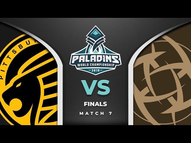 PWC 2019 - Finals - Match 7 - Pittsburgh Knights vs Ninjas in Pyjamas