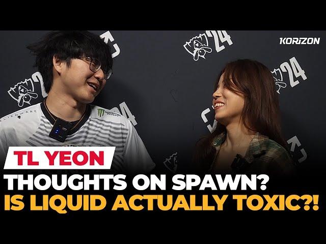 Yeon reacts to TL vs FlyQuest draw? Truth behind Spawn's speech? | Ashley Kang