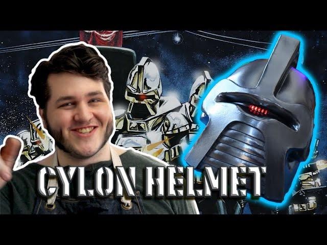 Making a Cylon Helmet for my Dad!