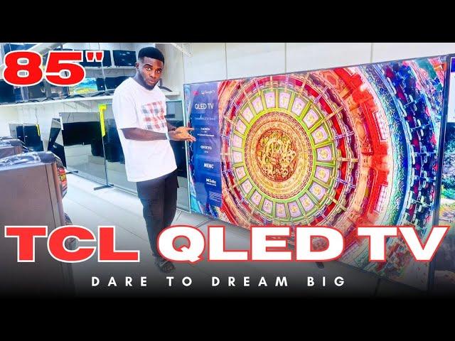 TCL 85-Inch QLED Google TV: Big Screen, Stunning Picture & Powerful Sound