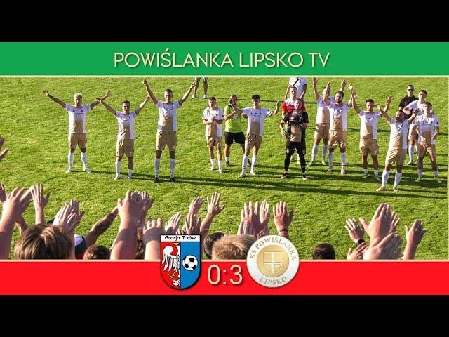 Gracja Tczów - Powiślanka Lipsko 0:3 (Skrót)