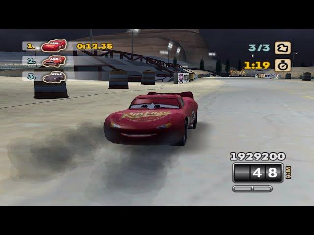 Cars Mater-National PS2 - Ornament Valley Airport (PCSX2)