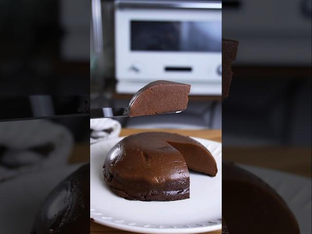 材料3つ！ボウルそのままチョコケーキ作り方！#オーブンなし