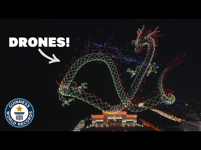 Incredible Drone Display is World’s Biggest Ever - Guinness World Records